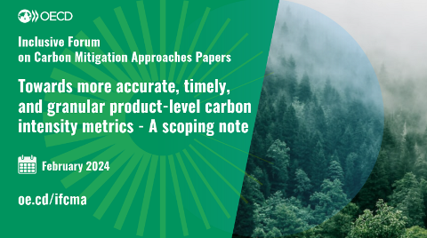 Flyer for the 1st IFCMA Paper: 
Towards more accurate, timely, and granular product-level carbon intensity metrics - A scoping note